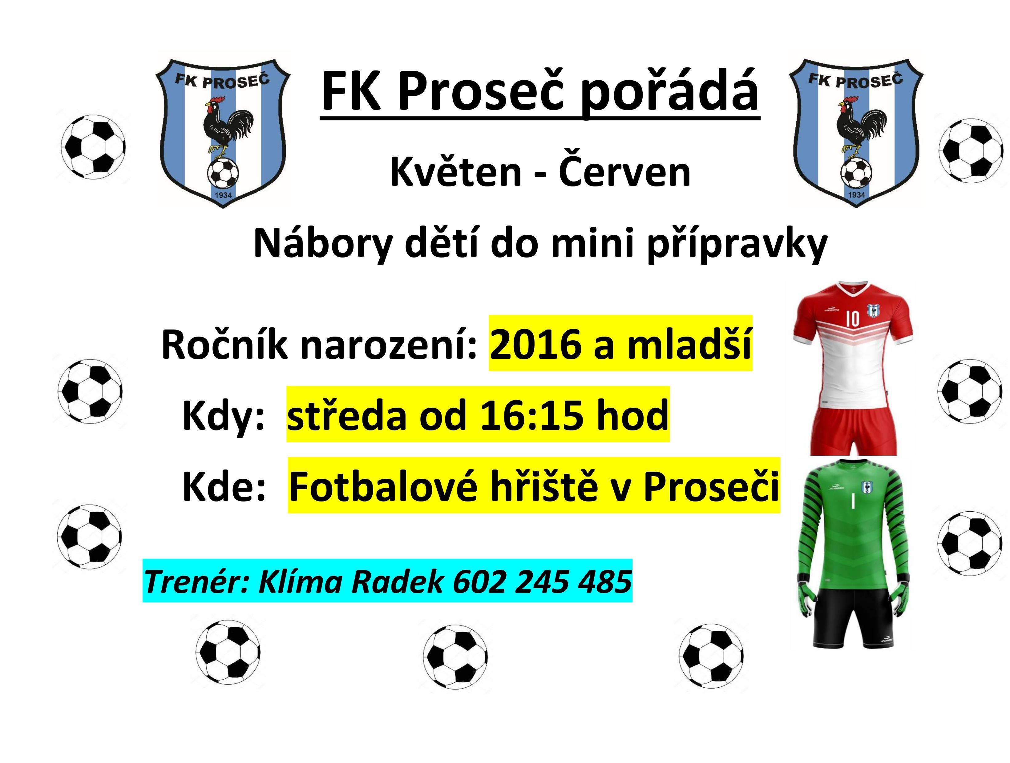 FK Prose nbor kvten erven minippravka cele