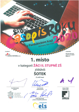 2020 10 sotek diplom 1 misto kraj