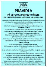 prezencni vyuka 1st pravidlaceduleOUT MINI