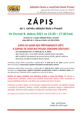 zapis 2020 m